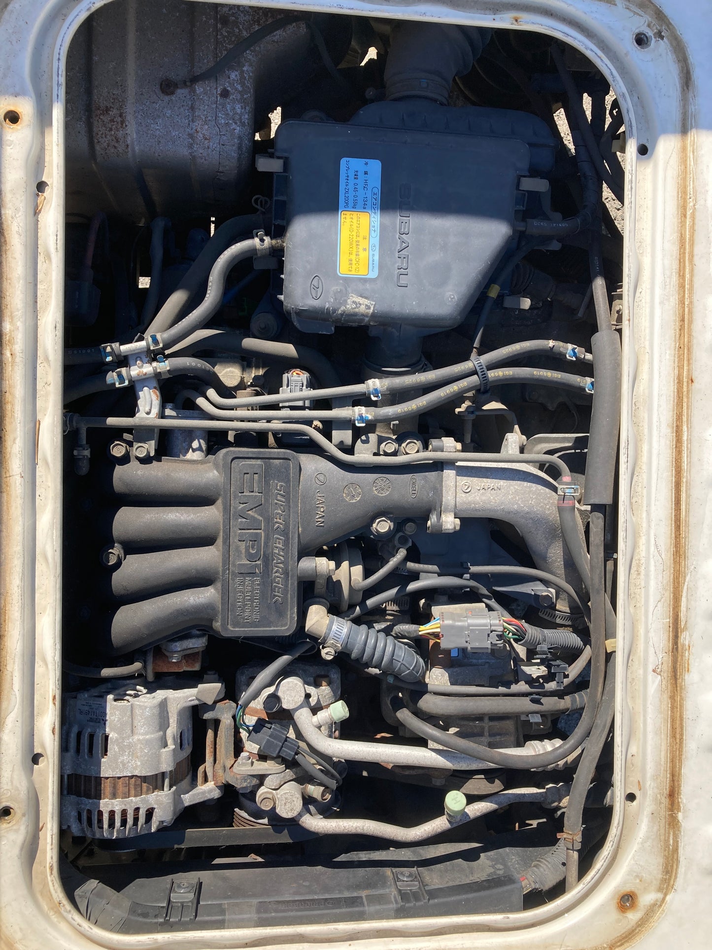 SUBARU SAMBAR truck super charger ver.