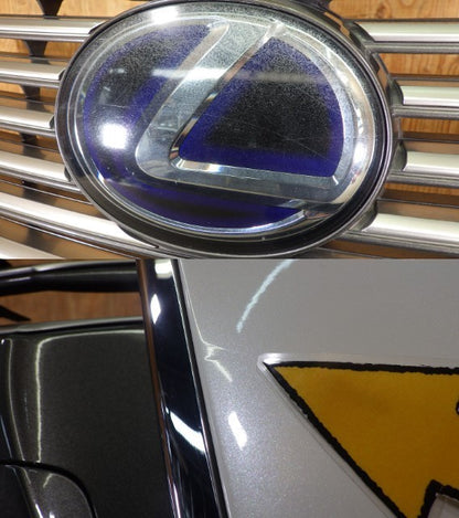 JDM 2013 LEXUS LS460 LS600 Modelista STOßSTANGE VORNE WEISS mit GITTERNEBEL OEM6