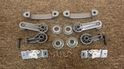 SUBARU SAMBAR TRUCK KS3 KS4 KV3 KV4 Front door trim parts set TESTED GENUINE JDM3