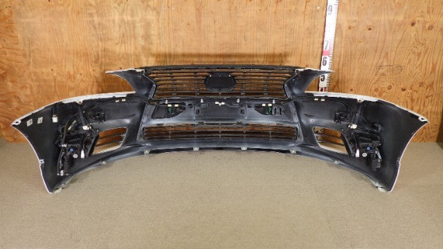 JDM 2013 LEXUS LS460 LS600 Modelista STOßSTANGE VORNE WEISS mit GITTERNEBEL OEM5