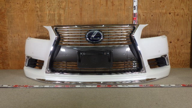 JDM 2013 LEXUS LS460 LS600 Modelista STOßSTANGE VORNE WEISS mit GITTERNEBEL OEM0