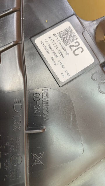 OEM Toyota Land Cruiser 250 round headlights GDJ250W TRJ250W left & right set 8