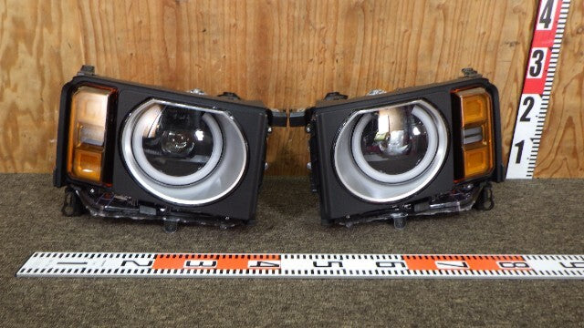 OEM Toyota Land Cruiser 250 round headlights GDJ250W TRJ250W left & right set 2